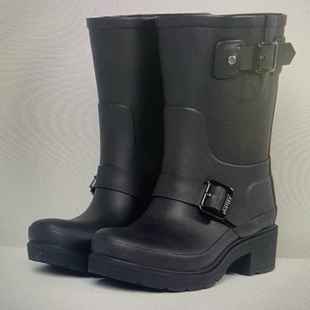 SOLD Hunter Original Biker Buckle Boots